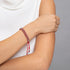 Red Panda Links | Mini Kismet Bracelet | Red x Silver
